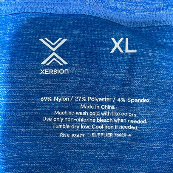 Xersion‎ short sleeve workout shirt, unisex size XL - Picture 2 of 7